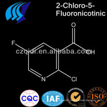 Professional manufacturer 98% 2-Chloro-5-fluoronicotinic acid 38186-88-8